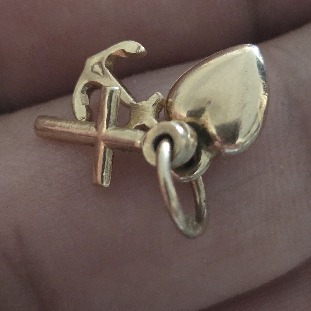10 Carat Pendentif en or massif